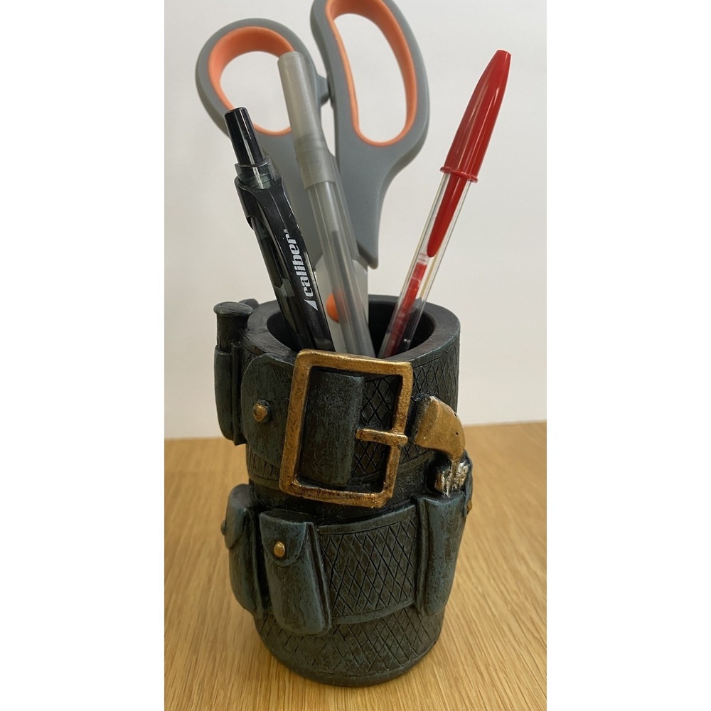 Police Duty Belt Pen Holder Desk Organizer Law Enforcement Novelty Office Gift